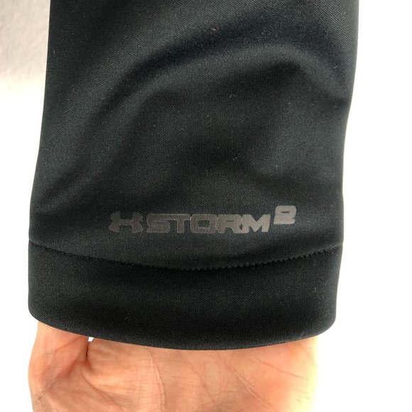 Under Armour Men's Size Small ColdGear Infrared Storm Full MagZip Black Jacket - Picture 5 of 15